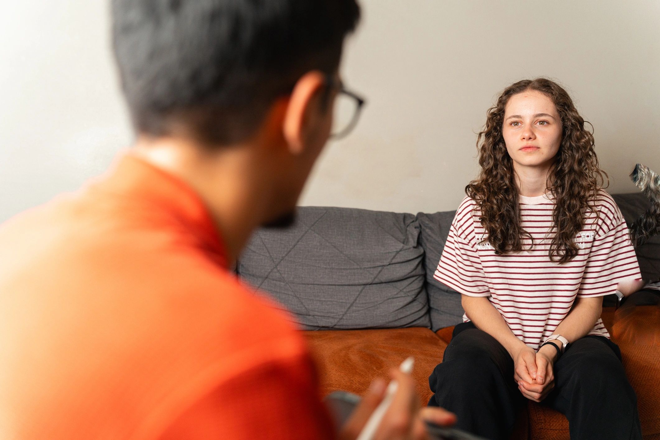 One-on-one mentoring conversation